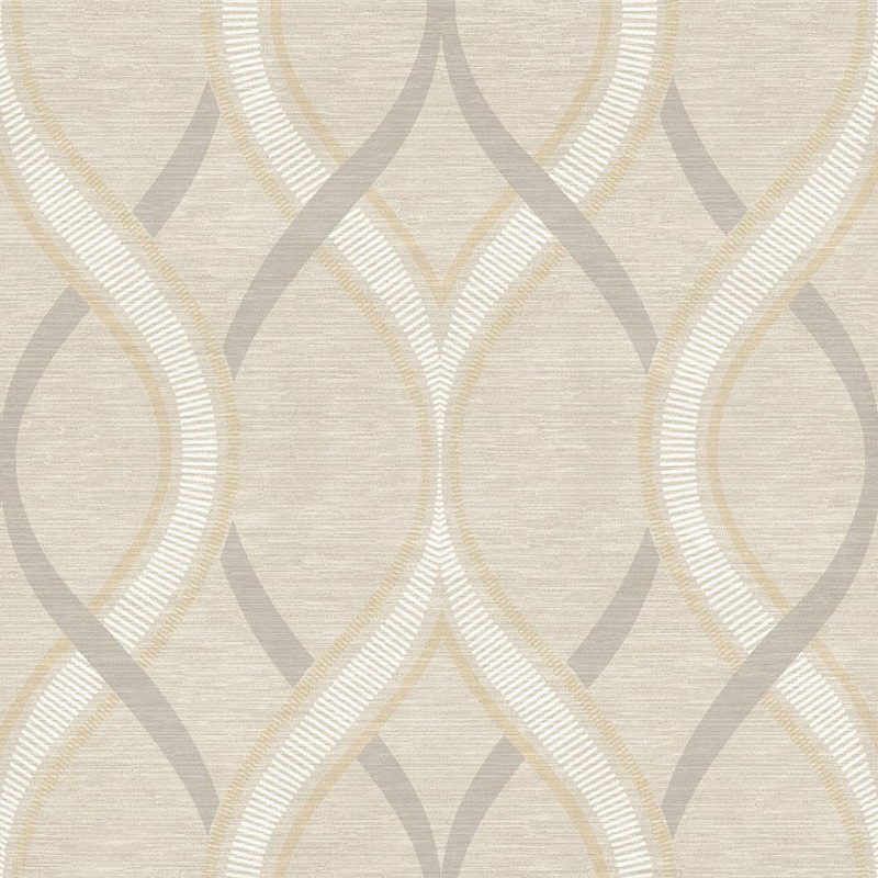 Buy Frequency Grey Gold 262521849 Wallpaper Direct UK