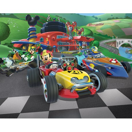 mickey mouse race cars