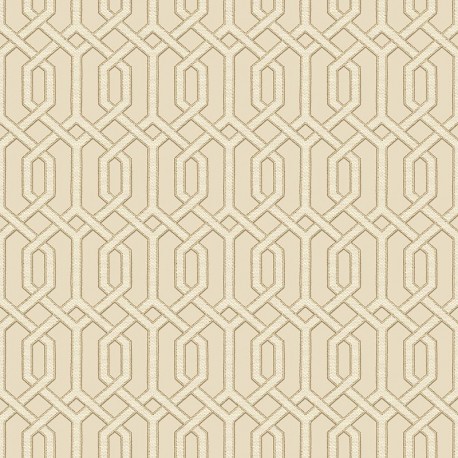Beaux Arts 2 Trellis Cream Wallpaper