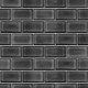 Beaux Arts 2 Brick Tile Dark Blue